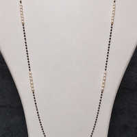 Pearl Symphony Long 925 Sterling Silver Mangalsutra | SSARONG PM-011