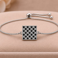 Urban Mosaic 925 Sterling Silver Mangalsutra Bracelet | SSARONG BWM-009