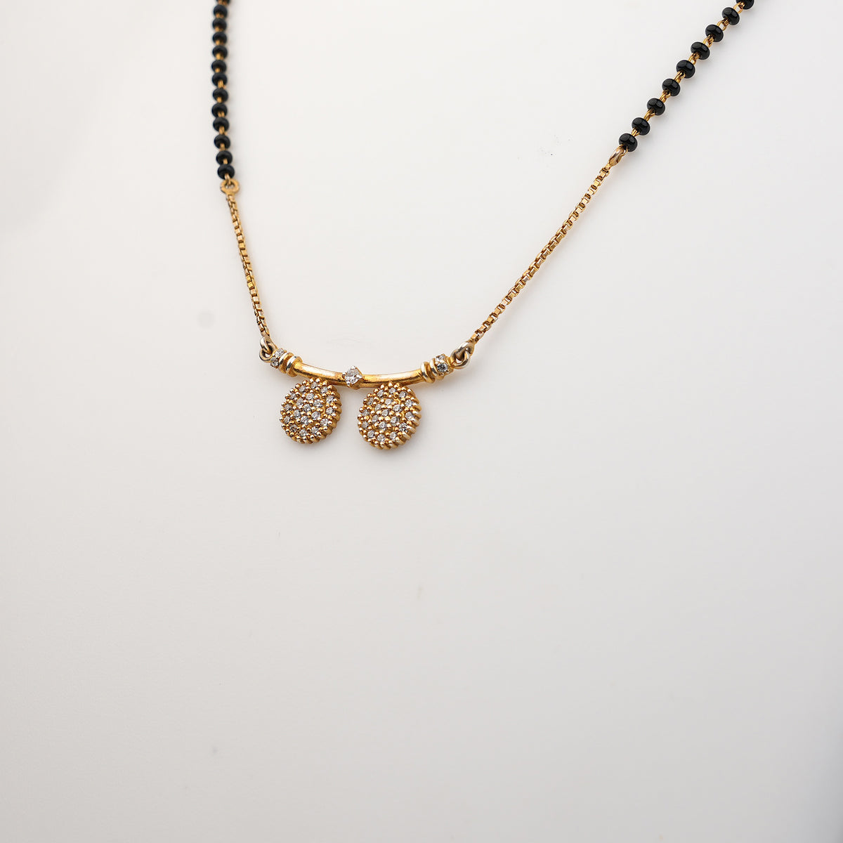 Royal Vati 925 Silver Traditional Mangalsutra | Ssarong | TM-002