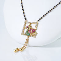 Royal Bird Motif 925 Silver Traditional Mangalsutra | Ssarong | TM-001