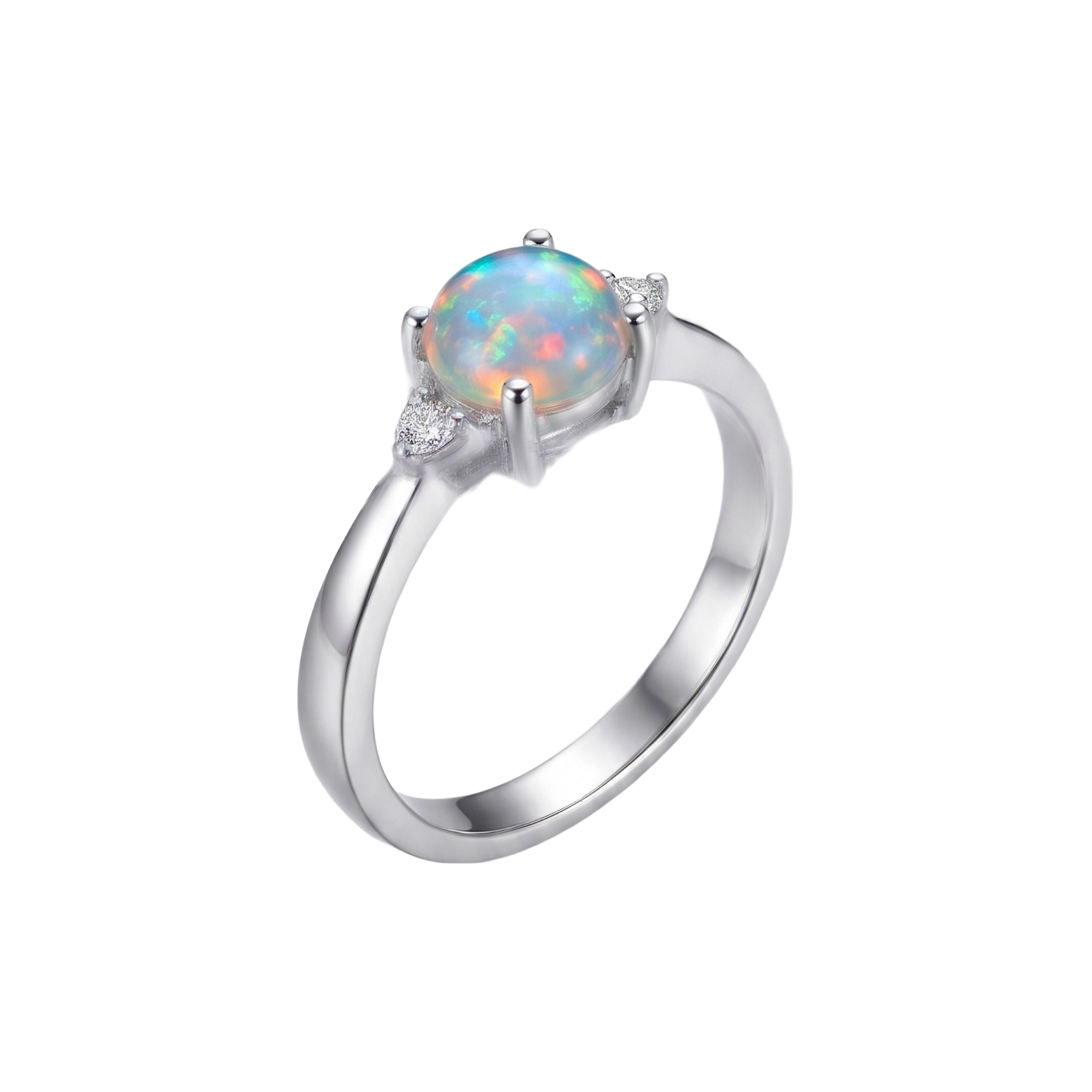 Celestial Opal 925 Sterling Silver Ring | Ssarong | R-012