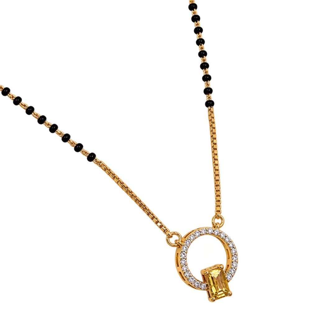 Solaris 925 Sterling Silver Mangalsutra | SSARONG RM-003