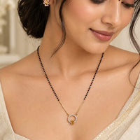 Solaris 925 Sterling Silver Mangalsutra | SSARONG RM-003
