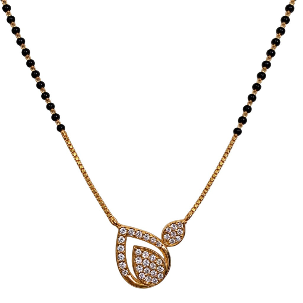 Dewdrop Grace 925 Sterling Silver Mangalsutra | SSARONG MM-024