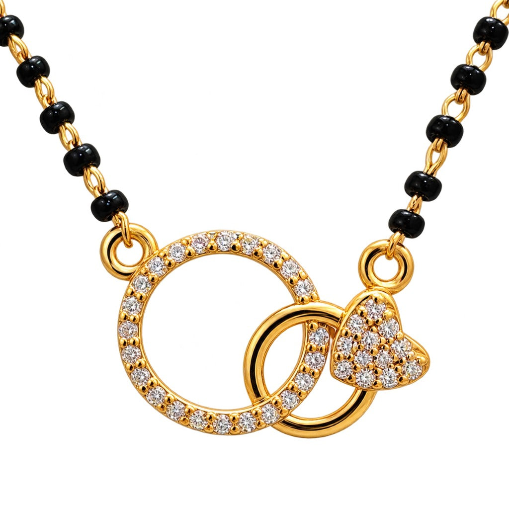 Eternal Link 925 Sterling Silver Mangalsutra | SSARONG MM-015