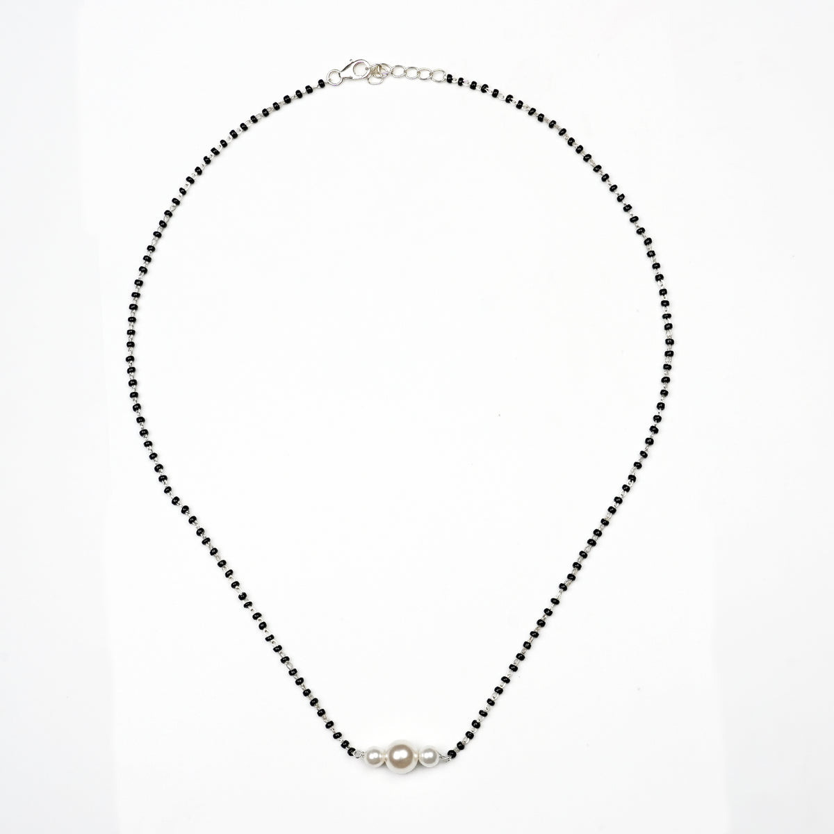 Pearl Grace 925 Sterling Silver Mangalsutra | SSARONG PM-009