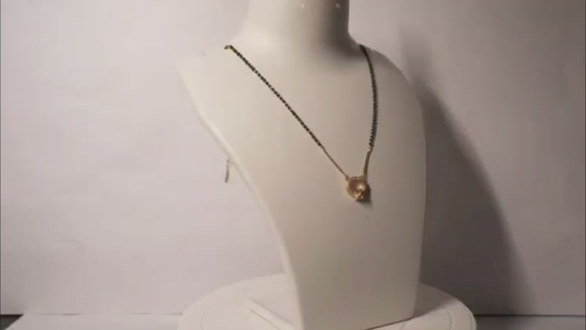 Solaris 925 Sterling Silver Mangalsutra | SSARONG RM-003